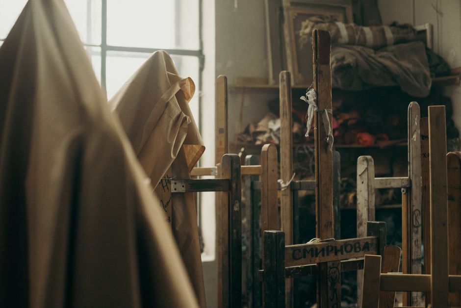 Handgemaakte gordijnen met duurzaam textielpatroon Handgemaakte gordijnen met duurzaam textielpatroon
